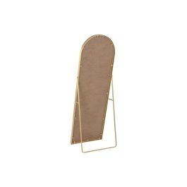 DKD Home Decor Espejo Vestidor de Pared Glam Dorado 150x50 cm Hierro y Cristal