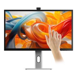 ALOGIC Monitor 32" 4K UHD Táctil con Webcam 8MP y Suministro de Energía USB 65W 32C4KPDWT