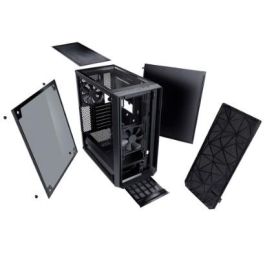 Fractal Design FD-CA-MESH-C-BKO-TG Caja PC Midi Tower Negro con Ventana Lateral y Gestión de Cables