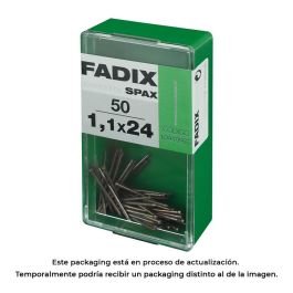 Fadix Clavo para Moldura de Acero 1,1x24mm Caja 50 Unidades