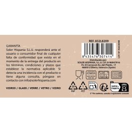 La Mediterranea Set 4 Vasos Keros 270 cc Md (12 Cajas)