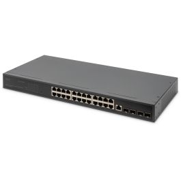 DIGITUS Switch Gestionado Gigabit L3 19" 24-Port +4x SFP+ Negro Precio: 393.50000052. SKU: B1K2HGN2H9