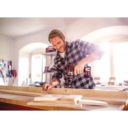 Einhell TP-CD 18 Li solo Taladro Atornillador Percutor a Batería 18V, Ión de Litio, para Perforar y Atornillar