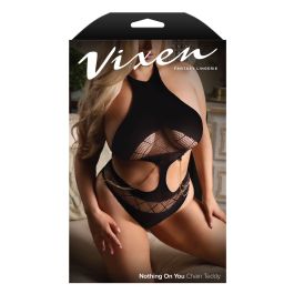 Body Fantasy Lingerie Negro Queen size