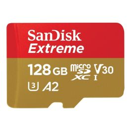 Sandisk Extreme Tarjeta microSDXC de 128GB Clase 10 UHS-I U3 V30 Velocidad 160 MB/s Precio: 37.50000056. SKU: B1G9F7S5QR