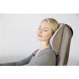 Beurer MG-295 Funda Asiento Masaje Shiatsu 3D con Calor y Luz Color Negro
