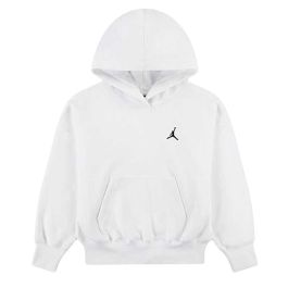 Sudadera con Capucha Niña Jordan Wj Brkn Flc Po Hoodie Blanco