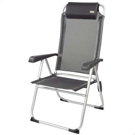 Silla camping aluminio reclinable 5 posiciones 44x55x101cm Silla camping aluminio reclinable 5 posiciones 44x55x101cm