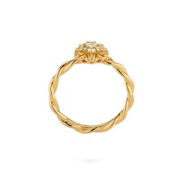 Anillo Mujer 24KAE 124108Y/54 Dorado 14 Precio: 109.59000008. SKU: B17HJZK78Q