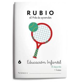 Cuaderno Rubio A5 Educacion Infantil Nº 6 - El Deporte (+4 Años) (Set de 10) Precio: 12.89000024. SKU: B1F6P7RJ35