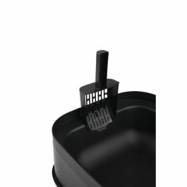 Rotho Caseta de aseo BIALA para gato, diseño sobrio de plástico reciclado y reciclable con filtro antiolor - Antracita Rotho Caseta de aseo BIALA para gato, diseño sobrio de plástico reciclado y reciclable con filtro antiolor - Antracita