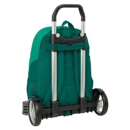 Safta Mochila 665 con Carro Evolution Resistente al Agua Real Betis Balompié 32x43x14 cm