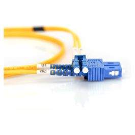 Digitus Cable de Fibra Óptica Monomodo Duplex OS2 LC a SC 2m