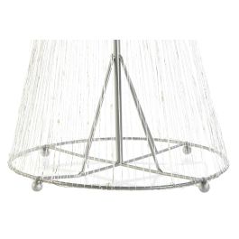 DKD Home Decor Decoración Luminosa Navidad Tradicional Plateado LED Metal 25 x 60 x 25 cm