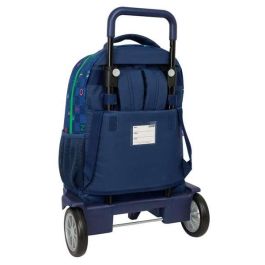 Mochila Safta Grande Con Ruedas Compact Evolution Extraible Benetton Damero 450x330x220 mm Mochila Safta Grande Con Ruedas Compact Evolution Extraible Benetton Damero 450x330x220 mm