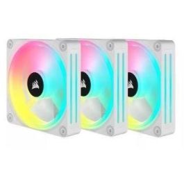 Corsair COR1690976832345 Ventilador PC iCUE LINK QX120 RGB Blanco 120mm Kit de Inicio
