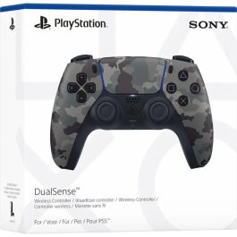 Sony DualSense Mando Inalámbrico para PS5 y PC - Camuflaje Gris (PS5DSCAMOV3)