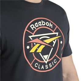 Camiseta de Manga Corta Hombre Reebok Reebok Classic Trail Negro