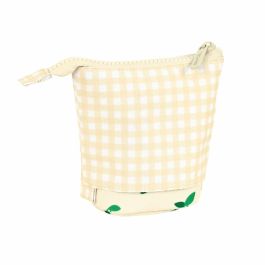 Estuche Cubilete Safta Cherry Beige (8 x 19 x 6 cm)