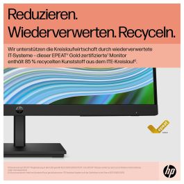 HP Monitor P24 G5 IPS 23.8" Full HD 1920x1080 75Hz 5ms 250cd/m² con HDMI, DisplayPort y VGA - Negro