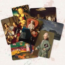 Sd games Artline Hermitage Juego de Mesa Pegi 12 con Obras Maestras de Arte Famosas para 2-5 Jugadores