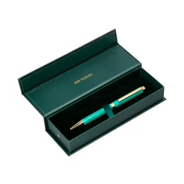 Belius Wild West Boligrafo Aluminio Verde Tinta Azul Caja Diseño