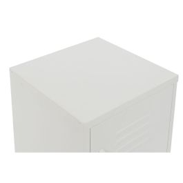 Mesita De Noche Vintage DKD Home Decor Blanco 35 x 51 x 35 cm Mesita De Noche Vintage DKD Home Decor Blanco 35 x 51 x 35 cm