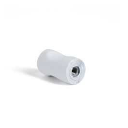 Trentadue Pomo Zamak Modelo Pisa Ø14 H25 Acabado Blanco Mate