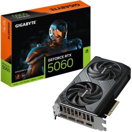 Gigabyte GV-N5060WF2OC-8GD Tarjeta Gráfica NVIDIA GeForce RTX 5060 WINDFORCE OC 8GB GDDR7, PCI Express 5.0 Precio: 361.50000051. SKU: B1ABEZJ8T7