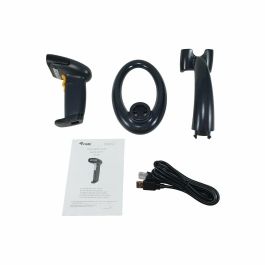 Equip Scanner Codigo de Barras USB 1D con Soporte Incluido