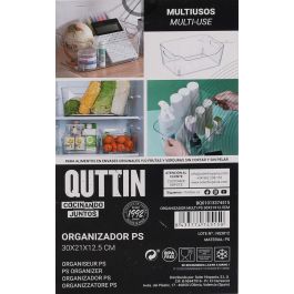 Quttin Organizador Multiusos para Almacenamiento, 30 cm Largo x 21 cm Ancho x 12,5 cm Alto (12 Unidades)