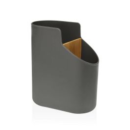 Bote para Utensilios de Cocina Versa Gris Bambú ABS 8,5 x 17,6 x 15 cm Precio: 7.95000008. SKU: S3410001