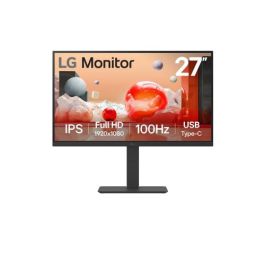 LG 27BA750 - Monitor LED IPS de 27 Pulgadas Full HD, 100Hz, 5ms, USB-C 65W, Hub KVM, sRGB 99%, Altavoces, Diseño Sin Bordes, HDMI, DisplayPort