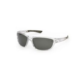 Timberland TB00024 Gafas de sol polarizadas para hombre, diseño rectangular, montura inyectada, 135 mm