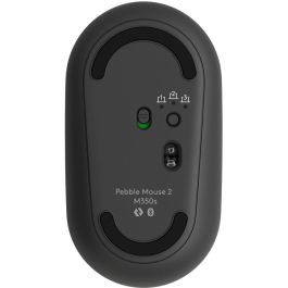 LOGITECH RATON INALAMBRICO PEBBLE MOUSE 2 M350S NEGRO.