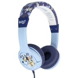 OTL Technologies Auriculares infantiles Bluey Volumen limitado 85dB y aptos para niños de 3 a 7 años Conector jack 3,5mm Diadema ajustable
