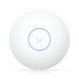 Ubiquiti U7-LR UniFi Punto de Acceso Inalámbrico WiFi 7 Dual Band 4.3 Gbps para Más de 300 Dispositivos, Cobertura 160m², PoE 2.5 GbE