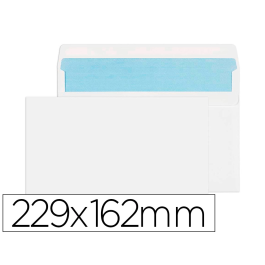 Liderpapel Sobre C5 162x229mm Blanco Tira de Silicona Caja 500 Unidades Precio: 27.50000033. SKU: B1J2AVA2LP