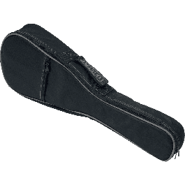 Tobago Funda Ukelele Concierto Poliéstery Nylon, Acolchada 10mm, Correas Ajustables y Bolsillo Frontal - 67x24x5.5cm