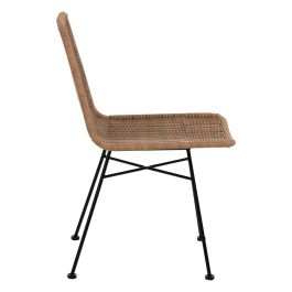 Silla Natural Pe-Acero Salón 47 X 59 X 84 cm