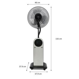 OCEANIC Ventilador de Pie 3 en 1, Potencia 95W, Ionizador de Aire, Ø40cm, con Mando a Distancia, Pantalla LED y Temporizador de 8h OCEANIC Ventilador de Pie 3 en 1, Potencia 95W, Ionizador de Aire, Ø40cm, con Mando a Distancia, Pantalla LED y Temporizador de 8h