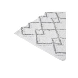 5Five Alfombra de baño étnica gris 50 x 75 cm