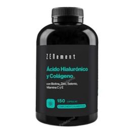 Zenement Ácido Hialurónico y Colágeno con Biotina, Zinc, Selenio, Vitamina C y E - 150 Cápsulas Precio: 24.6900005. SKU: B19GF6H45T