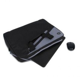 Maletín para Portátil NGS NGS-BUNDLE-0125 15,6'' Negro Gris (1 unidad)