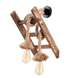 Aplique de Pared de Madera Erebos Yekaterinburg 1 Luz E27 Sin Bombilla [OPV-521SHN2134] Precio: 75.68999999. SKU: B14RMXL4FT