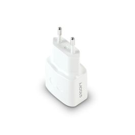 Cargador Pared Groovy 1 Usb + 1Usb-C Color Blanco