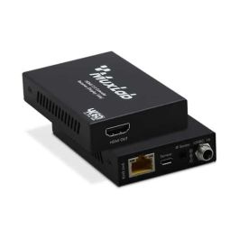 Muxlab Kit Extensor HDMI 2.0/IR 4K60 hasta 50m con PoC – Compatible con HDCP 2.2 y HDR