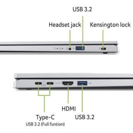 Acer AG15-71P-55RF Portátil Aspire Go 15,6" FHD Intel Core i5-1334U 32GB RAM 1TB SSD Windows 11 Iris Xe Acer AG15-71P-55RF Portátil Aspire Go 15,6" FHD Intel Core i5-1334U 32GB RAM 1TB SSD Windows 11 Iris Xe