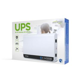 Gembird EG-UPS-DC18 Sistema de Alimentación Ininterrumpida UPS 18W, Batería Ión Litio 2200Ah, 12V, Compacto Blanco Gembird EG-UPS-DC18 Sistema de Alimentación Ininterrumpida UPS 18W, Batería Ión Litio 2200Ah, 12V, Compacto Blanco