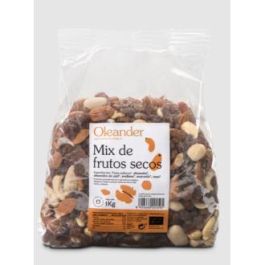 OLEANDER Mix Frutos Secos Ecológicos 1Kg Sin Gluten, Sin Lactosa, Vegano: Almendras, Avellanas, Anacardos, Nueces y Pasas Precio: 18.95000016. SKU: B15HB4YRKZ